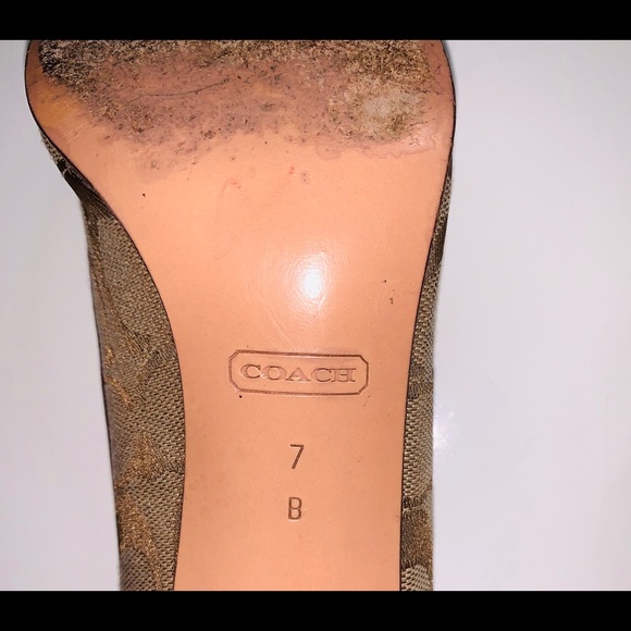 Coach Monogram Heels •SZ 7 - Picture 7 of 8